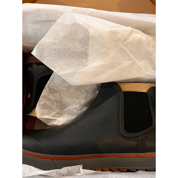 BOGS Kicker Rain Chelsea II Men\'s Boots Black Size 11 NEW in Box Waterproof main image 10